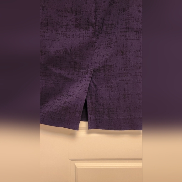 Blue Pencil Skirt - Picture 3 of 6